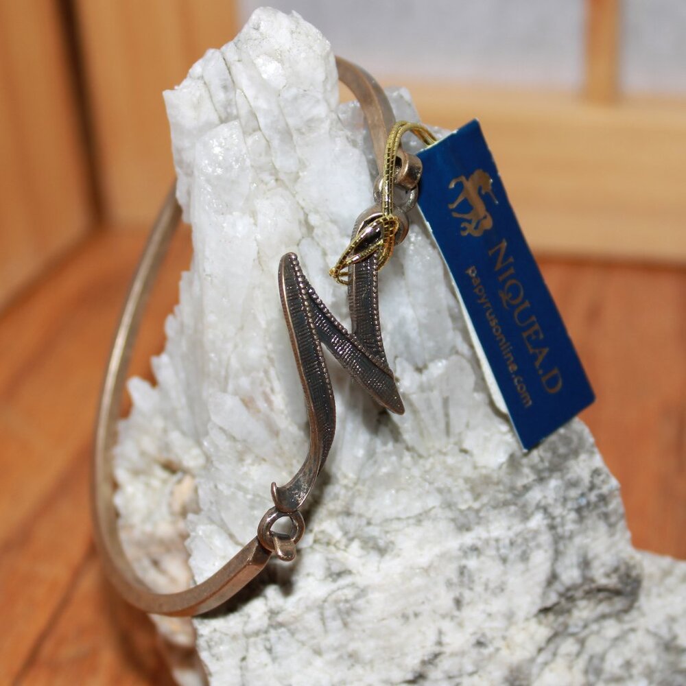 Niquea.D Initial Metal Bracelet